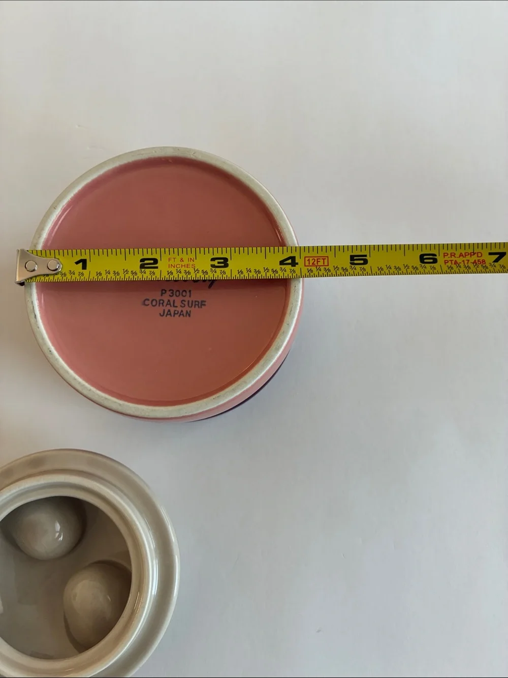Mikasa Coral Surf Ceramic Lid and Base Set